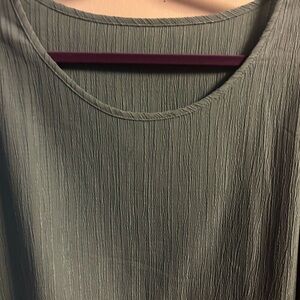 Elegant Green Women's Top